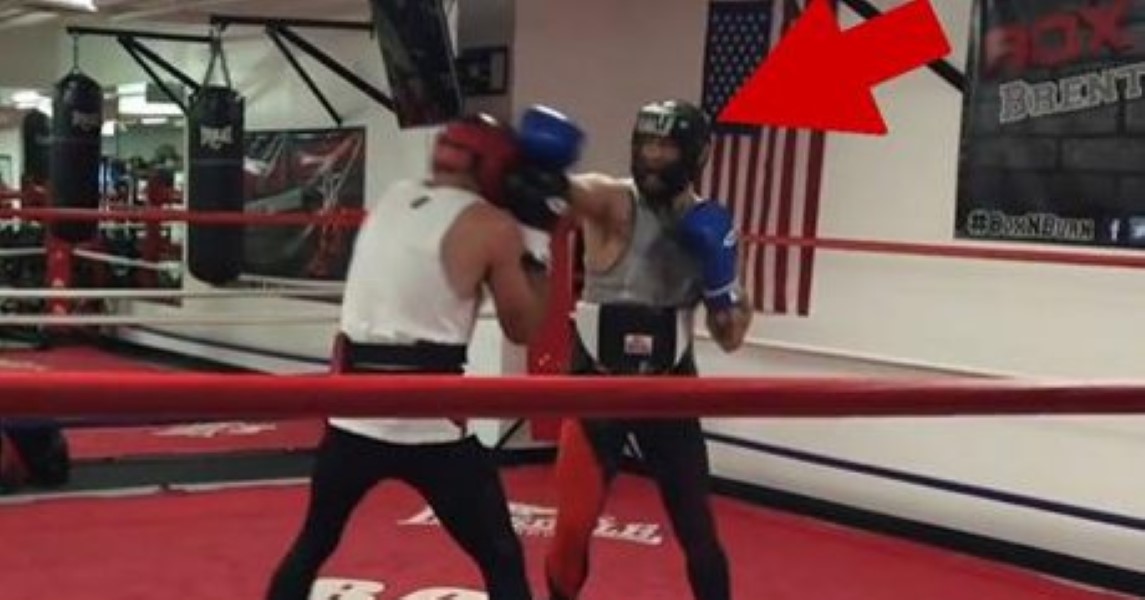 Conor McGregor Sparring with Boxer