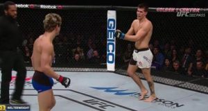 Sage Northcutt and Mickey Gall