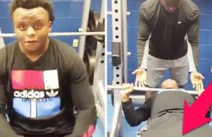 Man Sharts Lifting At Gym