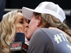 Tonya Evinger kiss