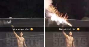 Nick Young Fireworks
