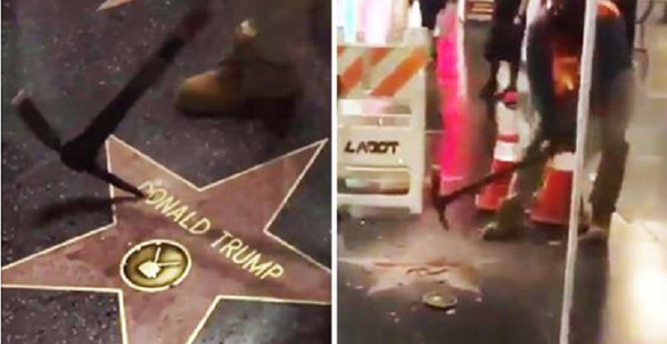 trump-hollywood-star-destroyed
