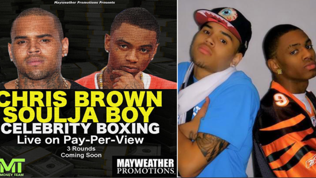 Chris Brown Soulja Boy Boxing